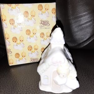 Precious Moments Ceramic Ornament Angel By Church